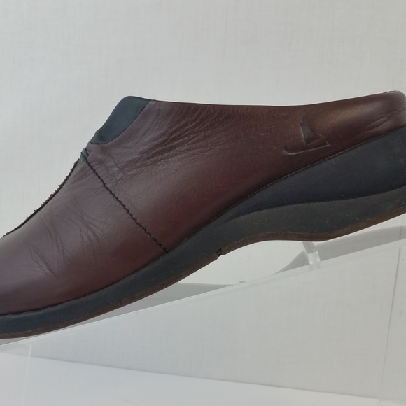 Murtosa Shoes Mutosa Womens Brown Leather Mules Sz 85 Porutgal